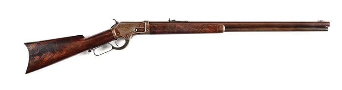 (A) COLT-BURGESS LEVER ACTION RIFLE.