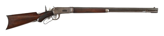 (C) WINCHESTER SEMI DELUXE TAKE DOWN MODEL 94 LEVER ACTION RIFLE.