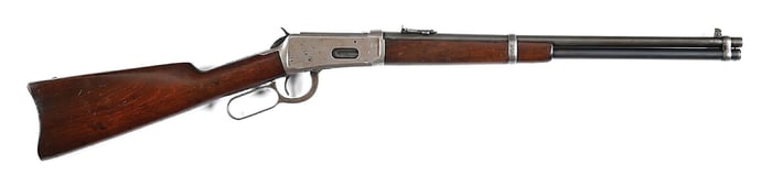 (C) US MARKED WINCHESTER MODEL 1894 SPRUCE GUN SADDLE RING CARBINE.