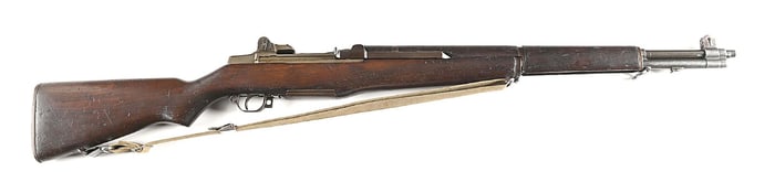 (C) GI PACIFIC BRINGBACK WWII SPRINGFIELD M1 GARAND SEMI-AUTOMATIC RIFLE WITH ARCHIVE OF PHOTOS.