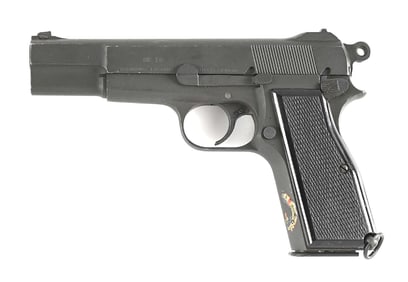 (C) WORLD WAR II T-SERIES CANADIAN INGLIS MK. I* HI-POWER 9MM SEMI-AUTOMATIC PISTOL.