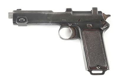 (C) STEYR-HAHN MODEL 1911 9X19 SEMI-AUTOMATIC PISTOL.