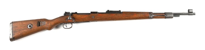 (C) STEYR-DAIMLER-PUCH BNZ 4 CODE K98 MAUSER BOLT ACTION RIFLE.