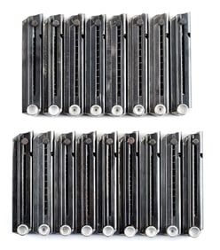 LOT OF 17: WWII LUGER MAGAZINES.