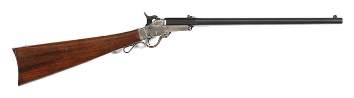 (A) CIVIL WAR MASSACHUSETTS ARMS COMPANY MAYNARD .50 SINGLE SHOT CARBINE.