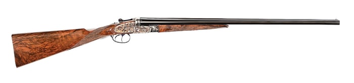 (M) KIMBER VALIER GRADE 2 HAMMERLESS SIDE BY SIDE 20 GAUGE SHOTTGUN.