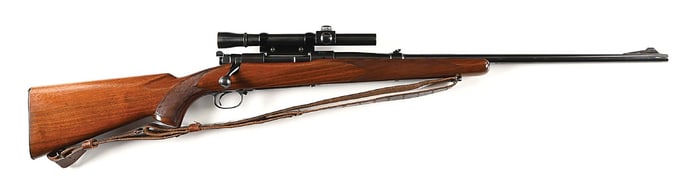 (C) PRE WAR 2ND YEAR WINCHESTER MODEL 70 BOLT ACTION RIFLE.