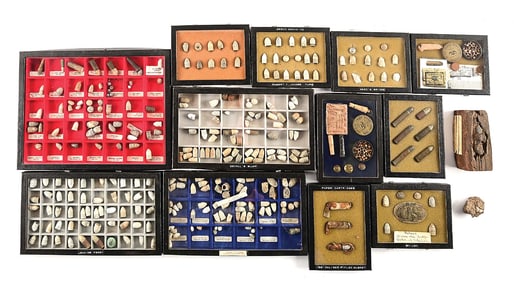 LARGE LOT OF EXCAVATED CIVIL WAR AMMUNITION.