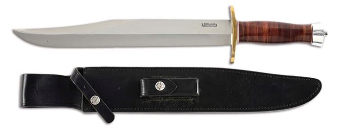 RANDALL MODEL 12-13 RAYMOND THORP BOWIE KNIFE.