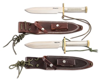 LOT OF 2: RANDALL MODEL 18 ATTACK KNIVES.