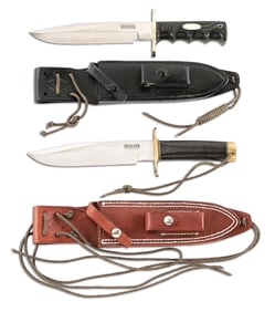 LOT OF 2: RANDALL MODEL 14 KNIVES.
