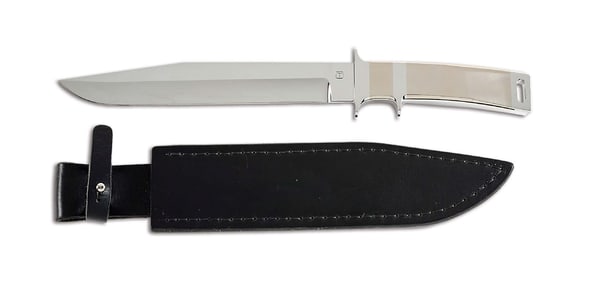 CESARE TONELLI BIG BEAR TITANIUM HANDLE KNIFE.