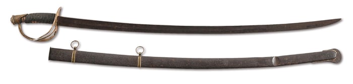 CIVIL WAR CONFEDERATE CAVALRY SABER.