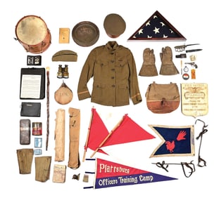 LARGE WORLD WAR I ARCHIVE OF LT. ASHBEL WELLES.