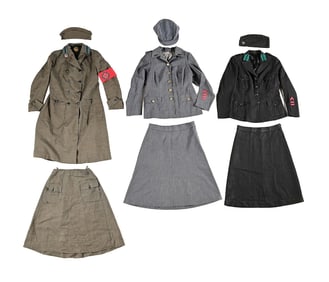 US WWI AMERICAN RED CROSS MOTOR CORPS ARCHIVE OF MISS MITTIE ARNOLD.