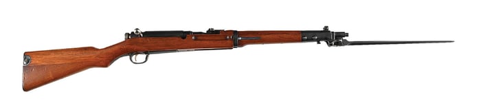 (C) FINE KOKURA TYPE 44 ARISAKA BOLT ACTION CARBINE.