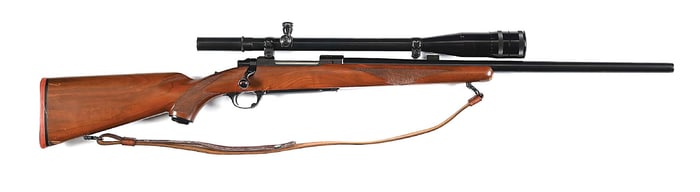 (C) RUGER M77 BOLT ACTION VARMINT RIFLE IN .25-06.