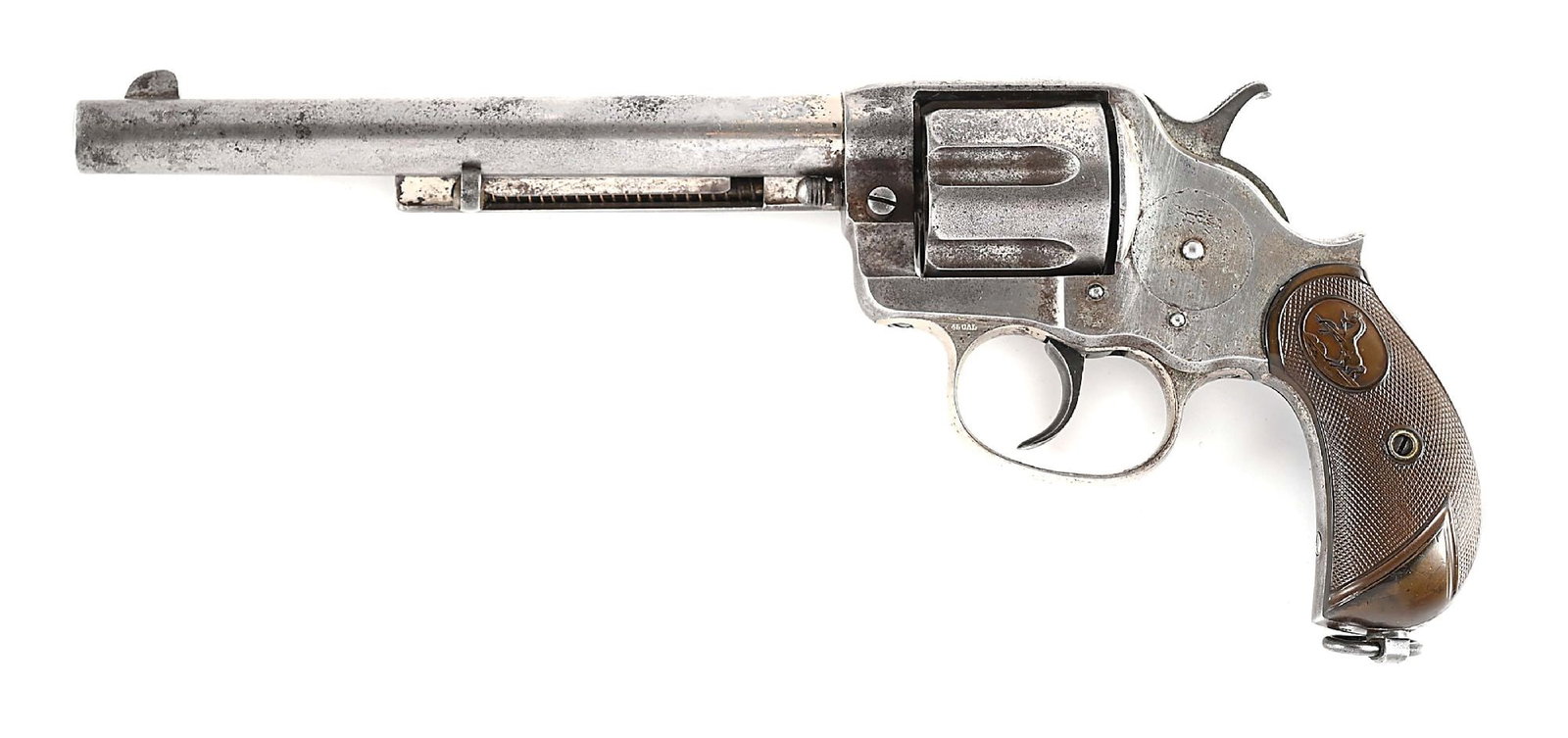 (A) COLT MODEL 1878 DOUBLE ACTION REVOLVER CANADIAN RIEL REBELLION SERIAL RANGE.: This gun falls into the serial range of the Canadian Militia and Defense 1878s which were shipped by Hartley and Graham in 1885 to Canada for use in the Riel Rebellion, the year this gun was made. It 