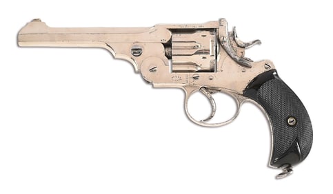 (A) WEBLEY W.G. MODEL 1889 .476 DOUBLE ACTION REVOLVER.