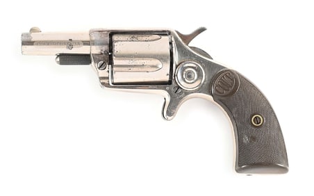 (A) COLT NEW HOUSE .38 ETCHED PANEL SINGLE ACTION REVOLVER (1882).