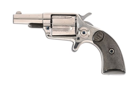 (A) COLT NEW HOUSE ETCHED PANEL SINGLE ACTION REVOLVER.