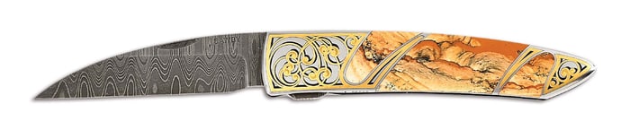 SCOTT SAWBY CUSTOM SELFLOCK FOLDER ENGRAVED BY JEFF PARKE.