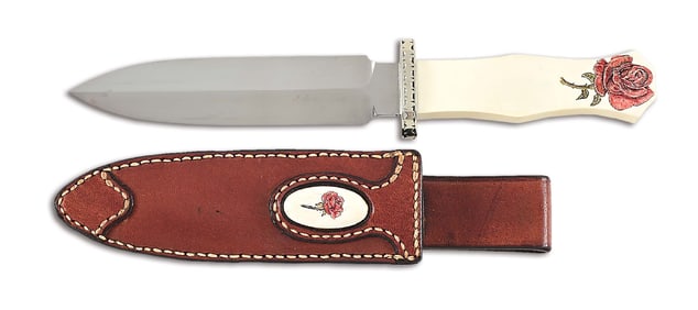 JIM SORNBERGER ROSE ART DAGGER.