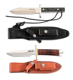 LOT OF TWO: RANDALL COMBAT COMPANION AND MODEL 17 ASTRO.
