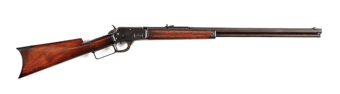 (A) SCARCE MARLIN MODEL 1888 LEVER ACTION SPORTING RIFLE.