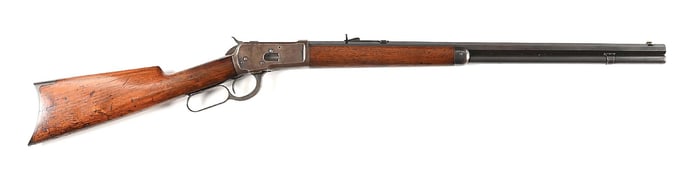 (A) WINCHESTER 1892 .38-40 LEVER ACTION RIFLE.