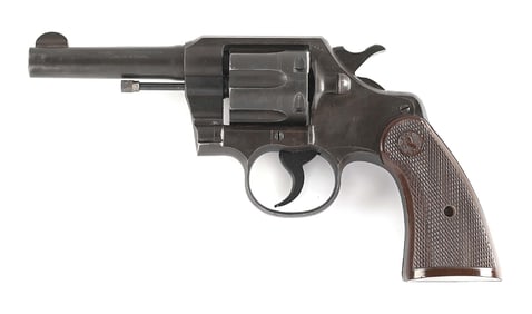 (C) SCARCE US ISSUE COLT COMMANDO .38 SPECIAL DOUBLE ACTION REVOLVER.