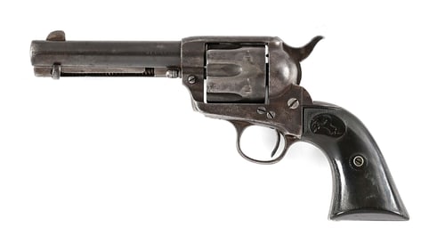 (C) COLT SINGLE ACTION ARMY REVOLVER (1901).