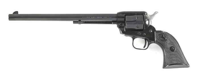 (M) COLT BUNTLINE .22 LR SINGLE ACTION REVOLVER WITH BOX (1966).
