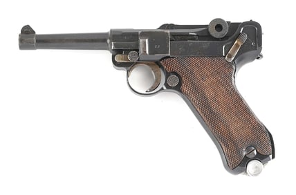(C) SCARCE G DATE MAUSER S/42 CODE P.08 LUGER SEMI-AUTOMATIC PISTOL.