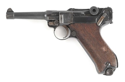 (C) 1917 ERFURT P.08 LUGER SEMI AUTOMATIC PISTOL (1917).