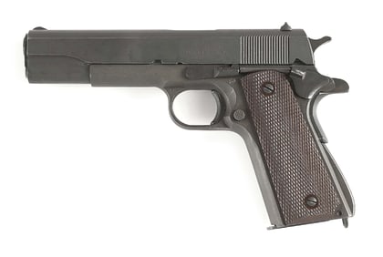 (C) REMINGTON RAND 1911A1 .45 ACP SEMI-AUTOMATIC PISTOL (1944-45).