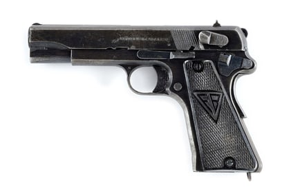 (C) NAZI OCCUPIED F.B. RADOM VIS 35 SEMI AUTOMATIC PISTOL.