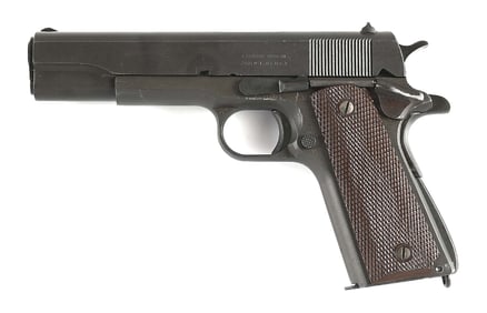 (C) REMINGTON RAND 1911A1 SEMI-AUTOMATIC PISTOL.
