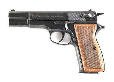(M) SCARCE MAUSER 90DA DOUBLE ACTION HI-POWER 9MM SEMI-AUTOMATIC PISTOL.