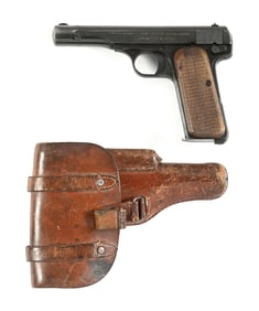 (C) GERMAN OCCUPATION FN MODEL 1922 SEMI AUTOMATIC PISTOL.