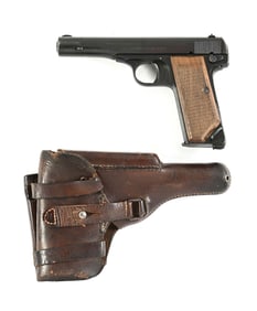 (C) NAZI OCCUPIED FN MODEL 1922 SEMI AUTOMATIC PISTOL.