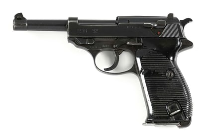 (C) EARLY FRENCH PROOFED WALTHER P38 SEMI AUTOMATIC PISTOL.