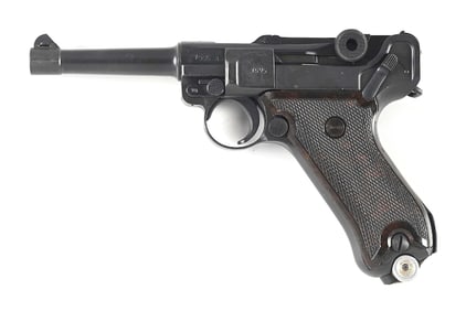 (C) RUSSIAN CAPTURE 1938 P.08 LUGER SEMI-AUTOMATIC PISTOL.