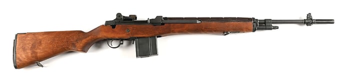 (M) LRB M14SA 7.62X51 NATO SEMI-AUTOMATIC RIFLE BUILT WITH USGI PARTS.