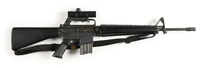 (M) PRE-BAN COLT SP1 AR-15 SEMI-AUTOMATIC RIFLE WITH COLT OPTIC.