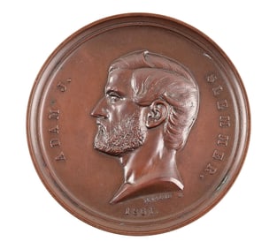 US CIVIL WAR PICKENS TABLE MEDAL.