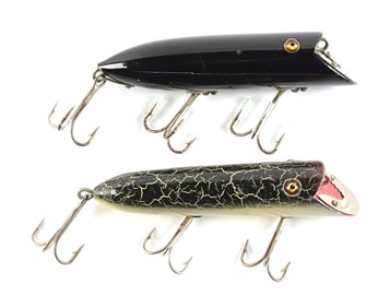 TWO VERY RARE HEDDON BASSERS