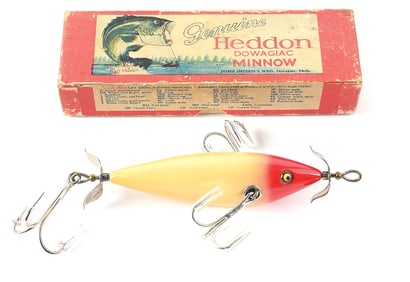 HEDDON 702 MUSKY MINNOW WITH BOX