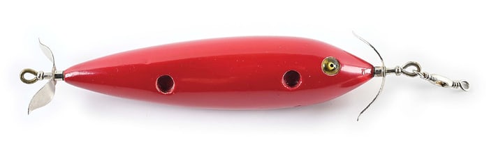 UNRIGGED HEDDON 704 MUSKY MINNOW FROM THE FACTORY ARCHIVE