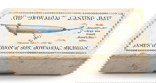 HEDDON 1903 OAK LEAF SLOPENOSE BOX